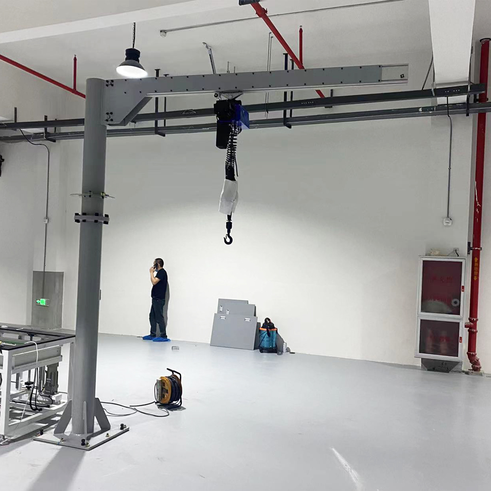 Robot xử lý vật liệu thông minh 80kg Jib Hoist Lifter Cantilever Crane